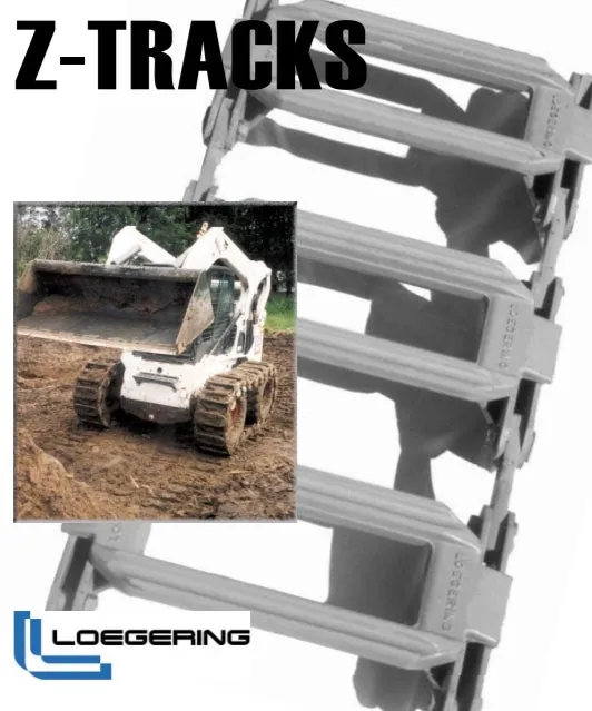 12.5Z4S42 Loegering Z Series Over The Tire (OTT) Steel Tracks, 12-16.5 Tires