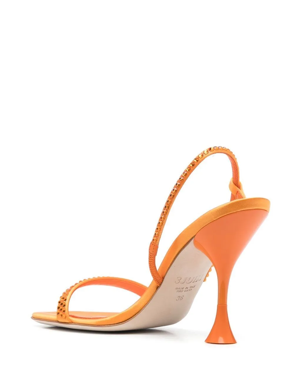3JUIN Sandals Orange