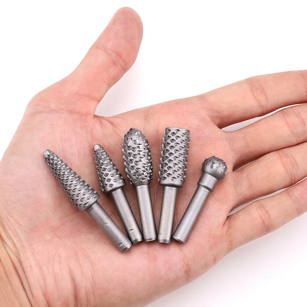 5pcs Woodworking Rotary Burr Set