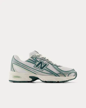 740 White / Marsh Green / Sea Salt Low Top Sneakers
