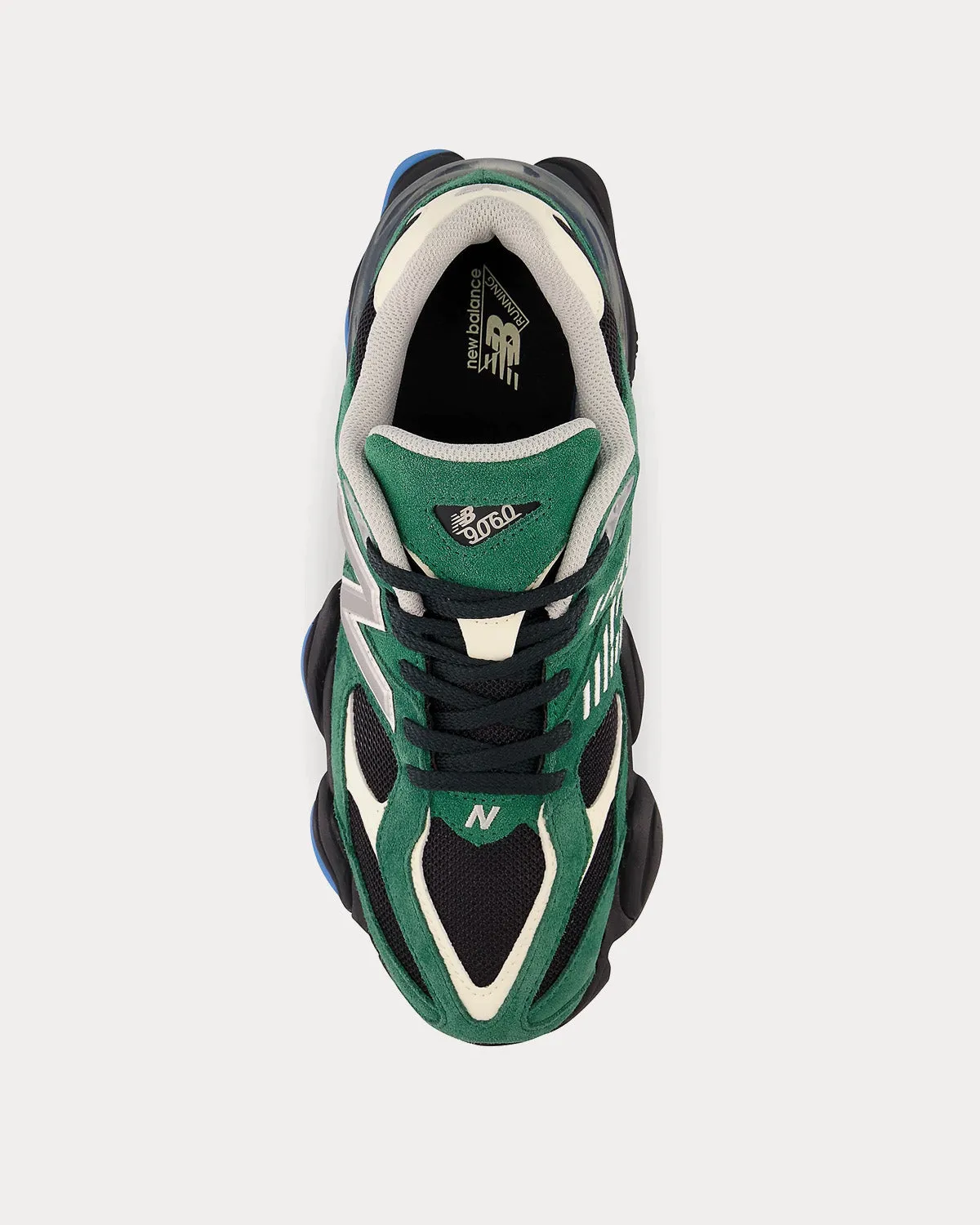 9060 Team Forest Green / Black / Sea Salt Low Top Sneakers