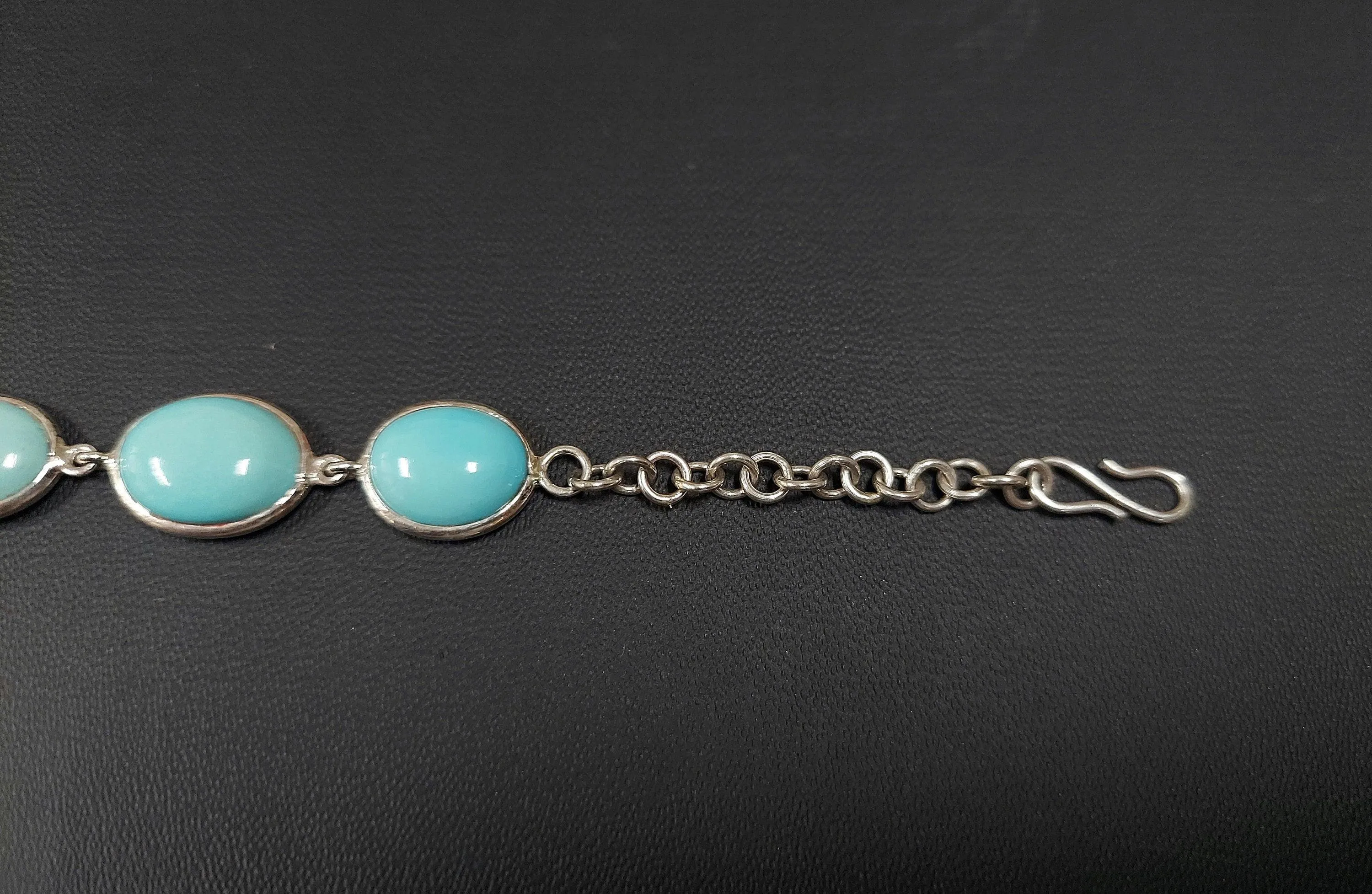 925 Arizona Silver Turquoise Bracelet