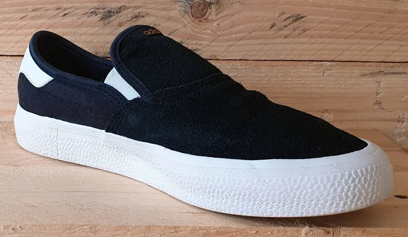 Adidas 3MC Slip Low Suede Trainers UK5/US5.5/EU38 EG2637 Black/White/Gold