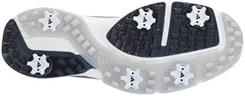 adidas Men's Adipower 4ORGED Golf Shoe Grey Two/Collegiate Navy/raw White 11 M US