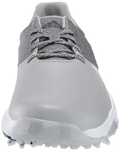 adidas Men's Adipower 4ORGED Golf Shoe Grey Two/Collegiate Navy/raw White 11 M US