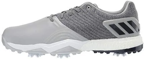 adidas Men's Adipower 4ORGED Golf Shoe Grey Two/Collegiate Navy/raw White 11 M US