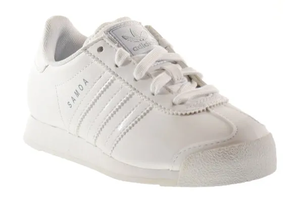 Adidas Samoa C Little Kids Shoes Running White/Running White/Silver