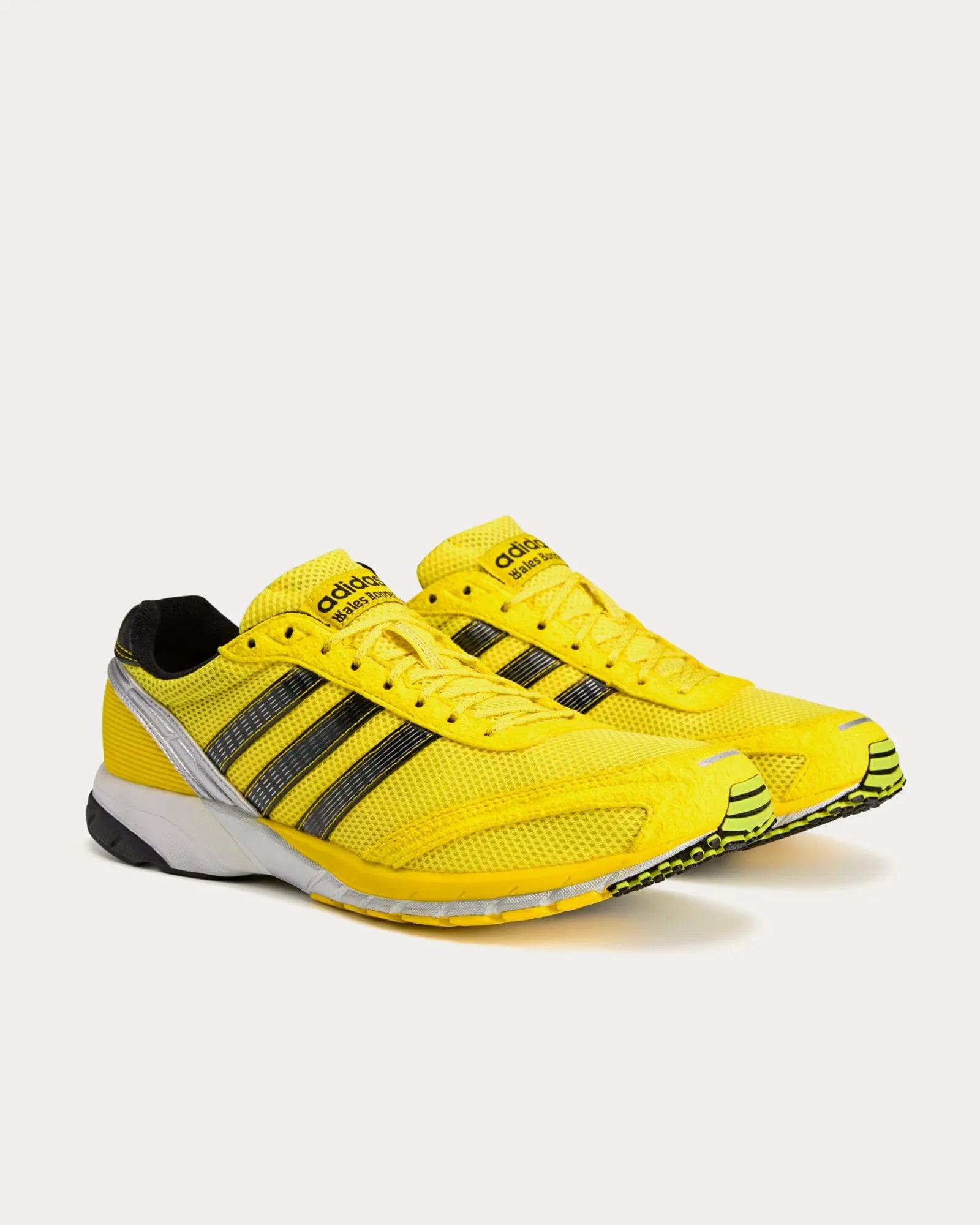 Adios Neftenga Light Yellow / Core Black / Yellow Running Shoes