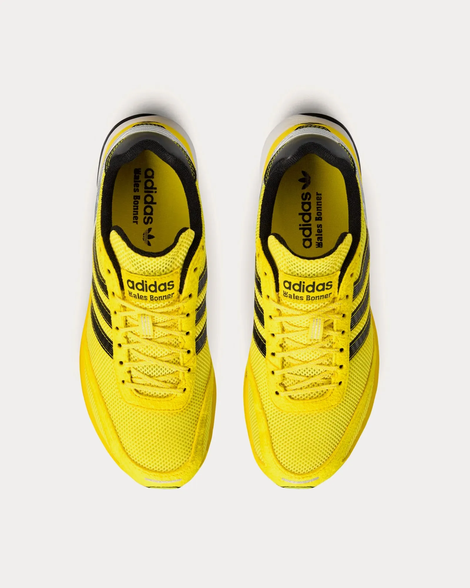 Adios Neftenga Light Yellow / Core Black / Yellow Running Shoes