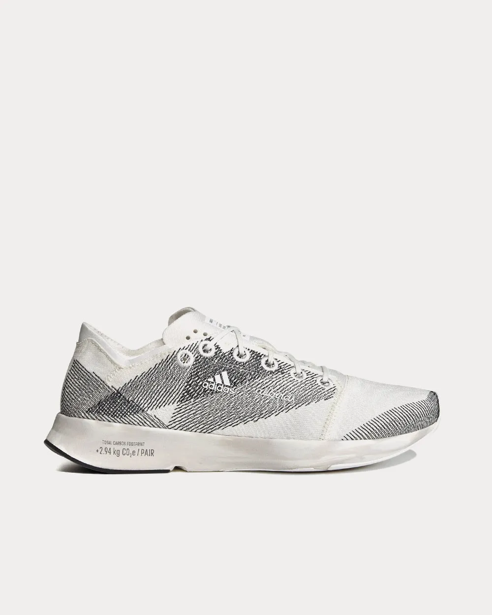 Adizero 2.94 KG CO2E Non Dyed / Cloud White / Carbon Running Shoes