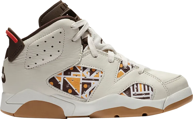 Air Jordan 6 Retro PS Quai 54 - Sail Gum, cream