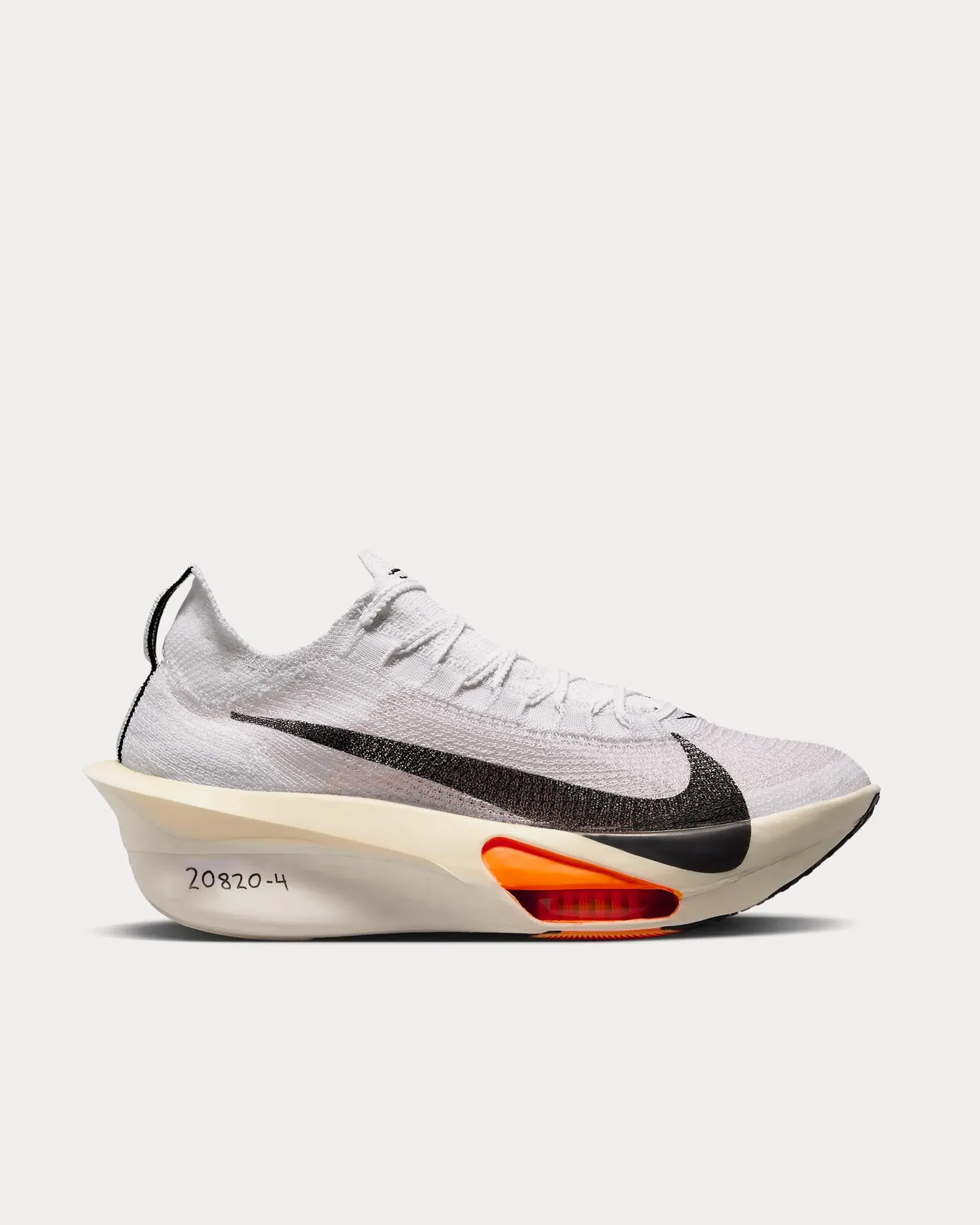 Alphafly 3 Proto White / Phantom / Total Orange / Black Running Shoes