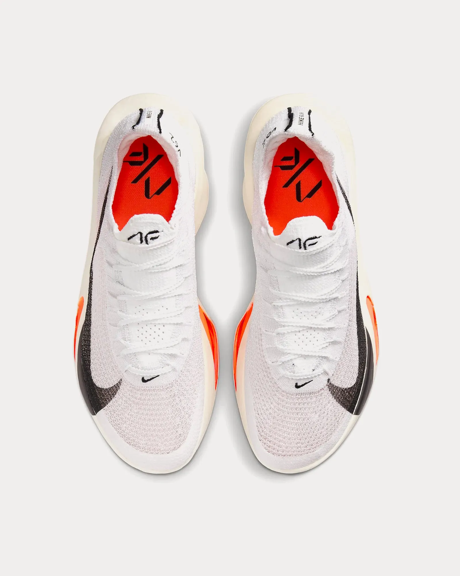 Alphafly 3 Proto White / Phantom / Total Orange / Black Running Shoes