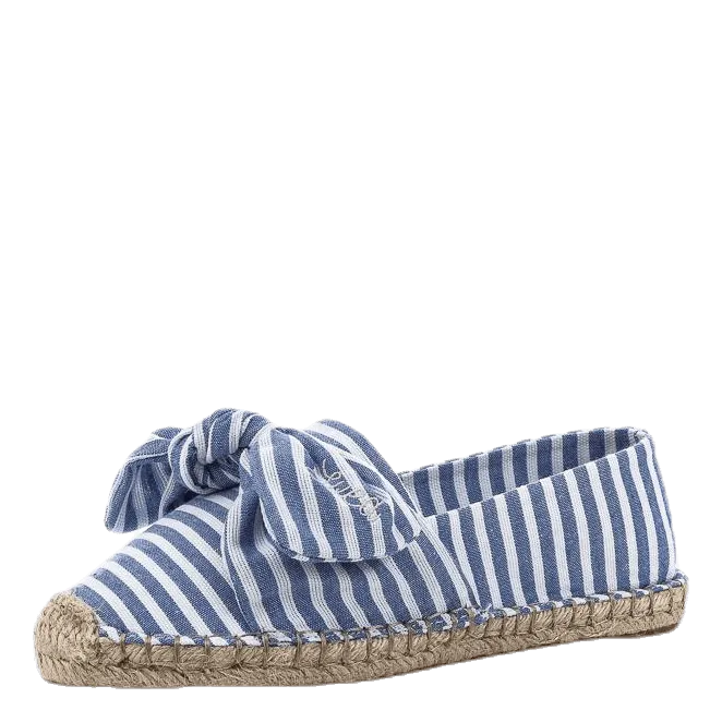 Amanda Knot Espandrillo Blue/White
