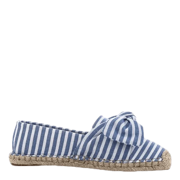 Amanda Knot Espandrillo Blue/White