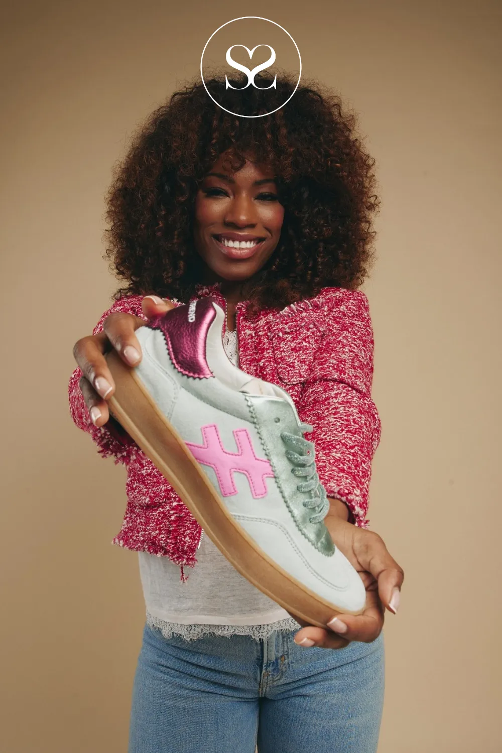 ANOTHER TREND ICONIC A032M368 MINT TRAINERS