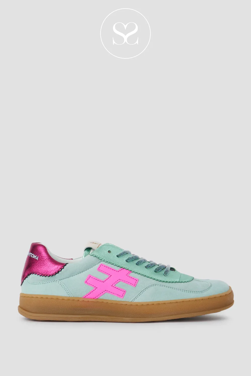 ANOTHER TREND ICONIC A032M368 MINT TRAINERS