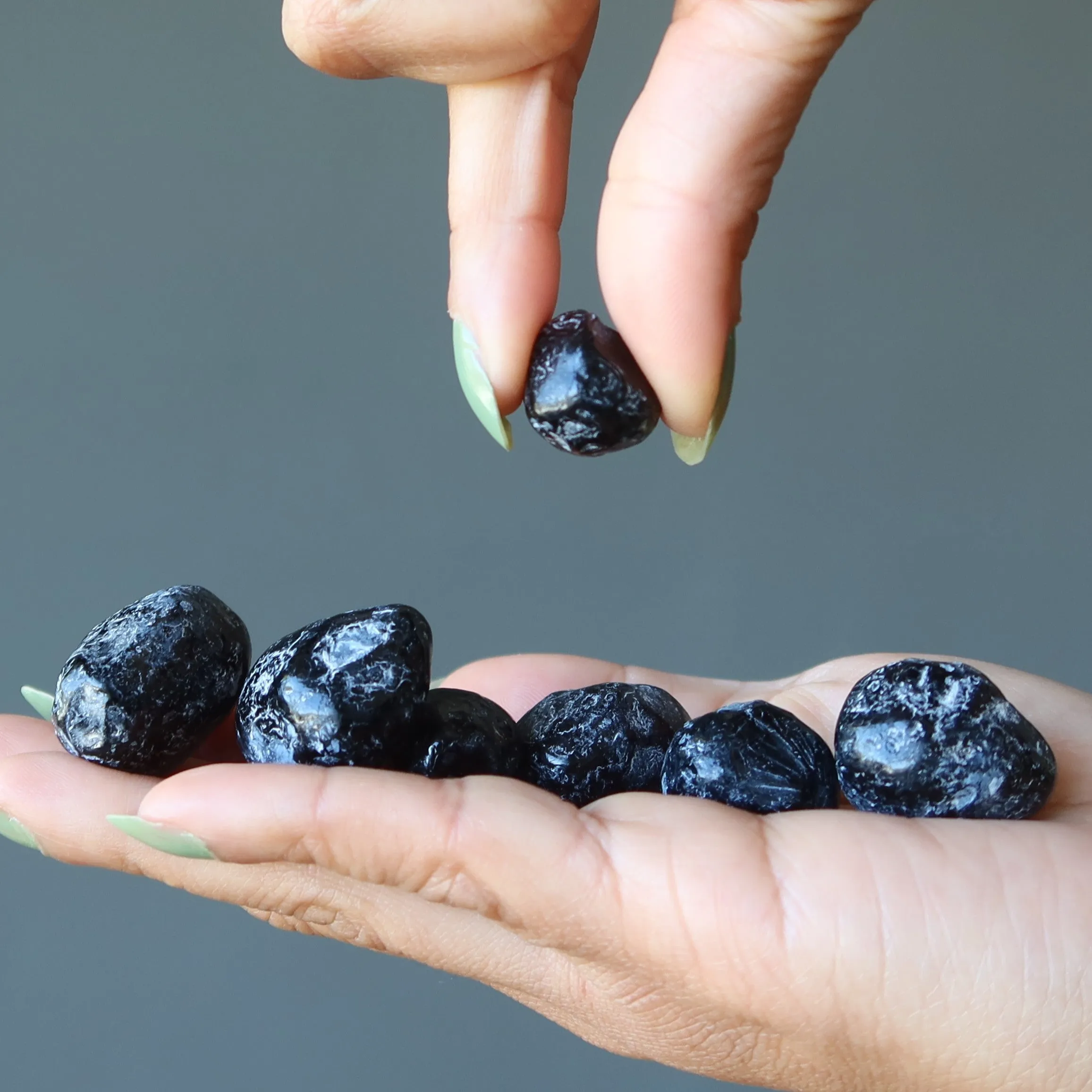 Apache Tear Obsidian Raw Set Mourning Grief Stones
