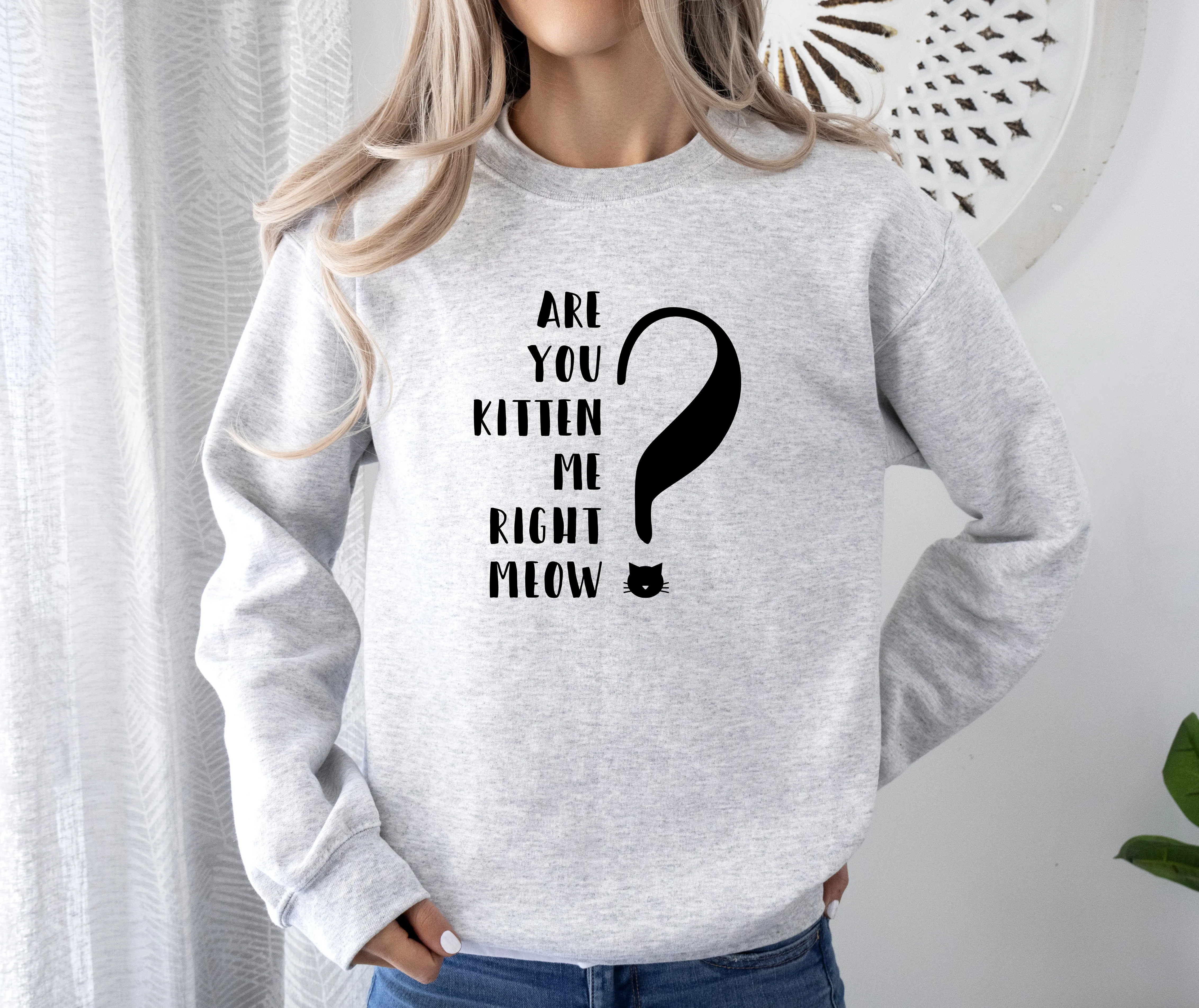Are You Kitten Me Right Meow? Women's 3 Piece Pajama Set - In 3 Color Choices