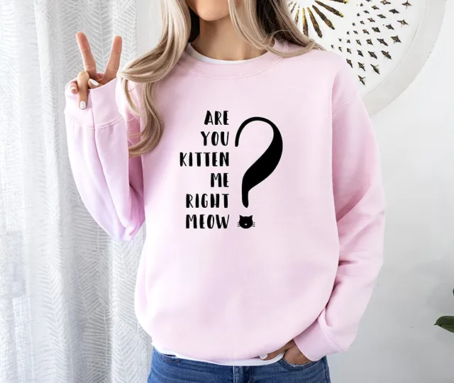 Are You Kitten Me Right Meow? Women's 3 Piece Pajama Set - In 3 Color Choices