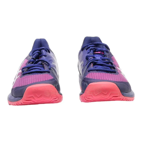 ASICS Sneaker Trainers Blue Synthetic Womens UK 5