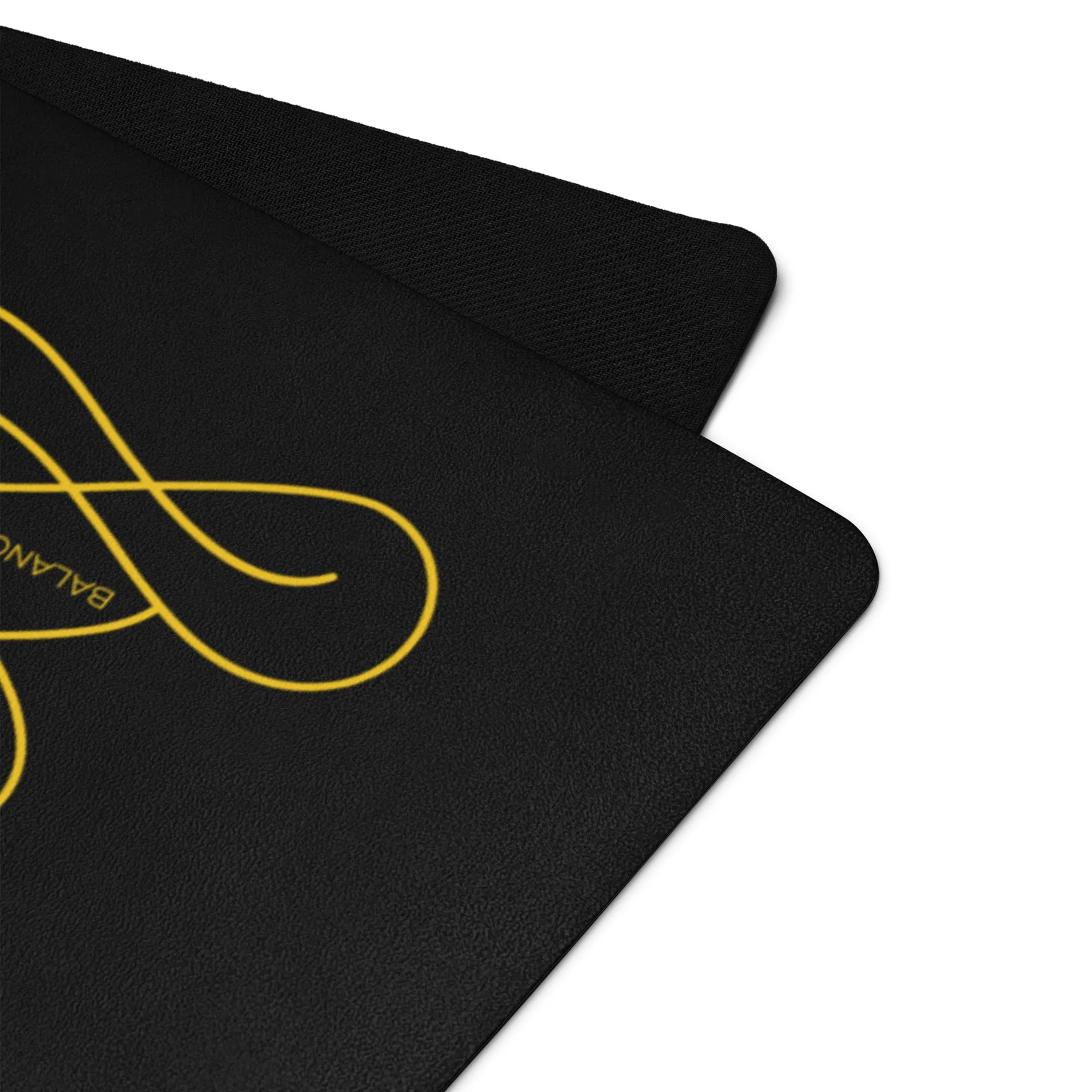 Balance Yoga Mat Black
