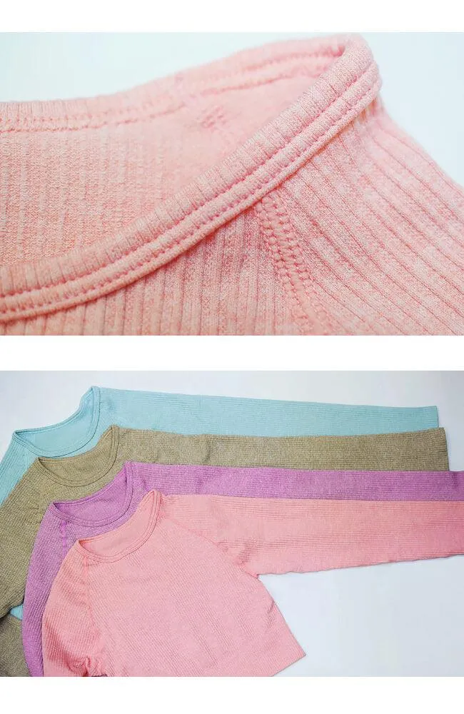 Basic Comfort Ribbed Seamless Top  - The Elite
