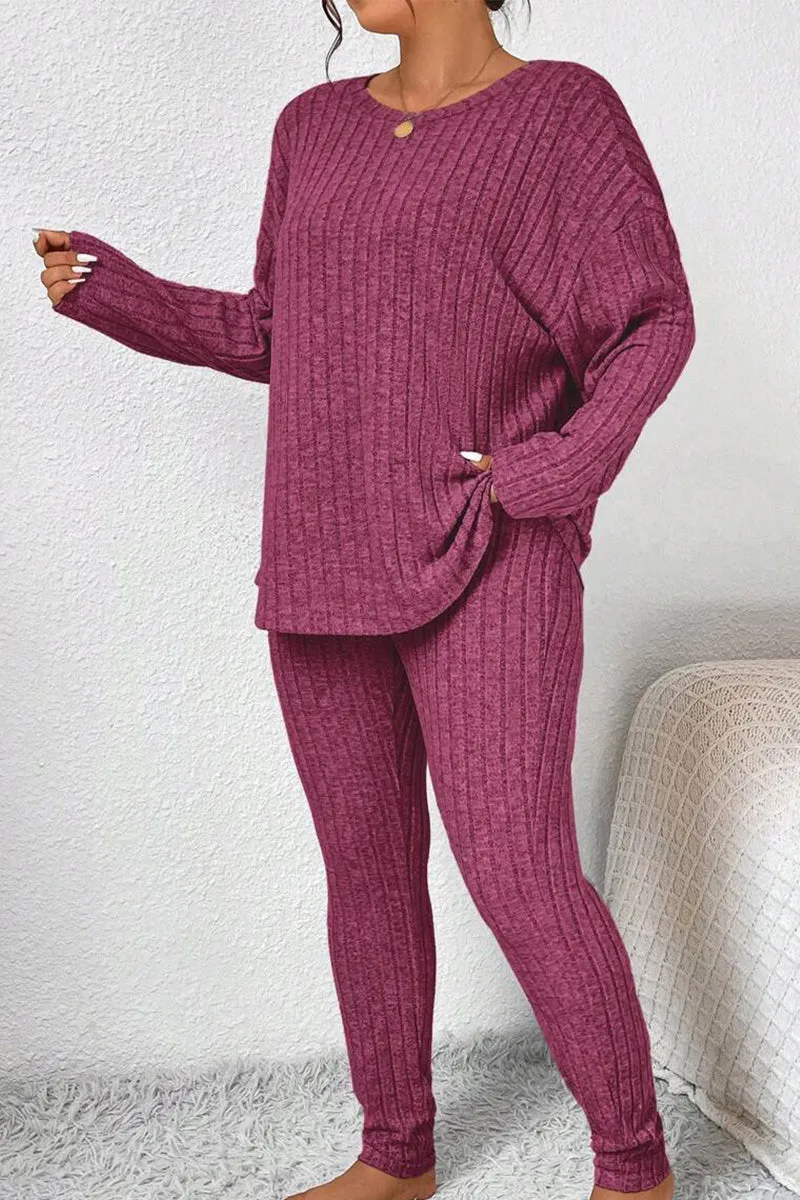 Body Confident Oversized Knit Two-Piece