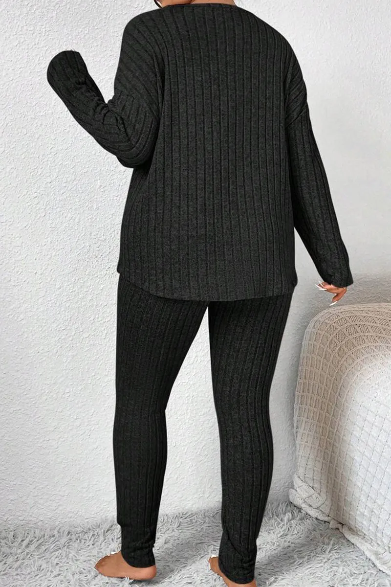 Body Confident Oversized Knit Two-Piece