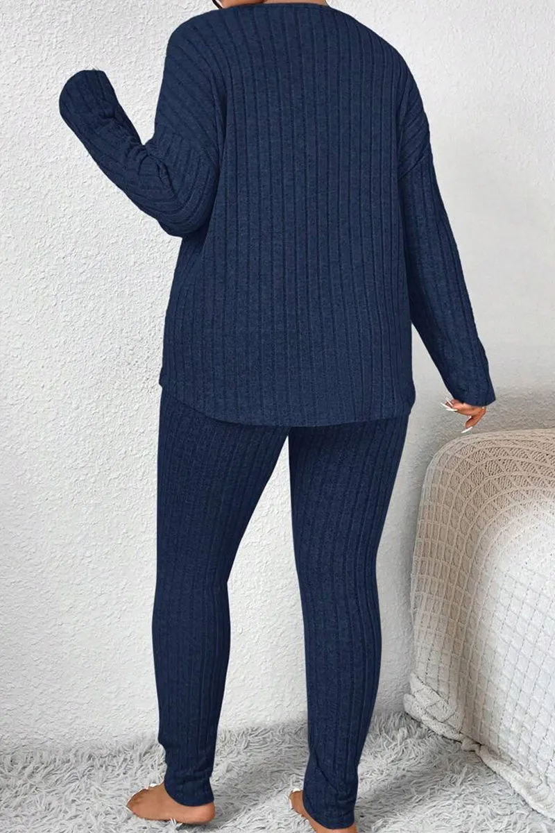 Body Confident Oversized Knit Two-Piece