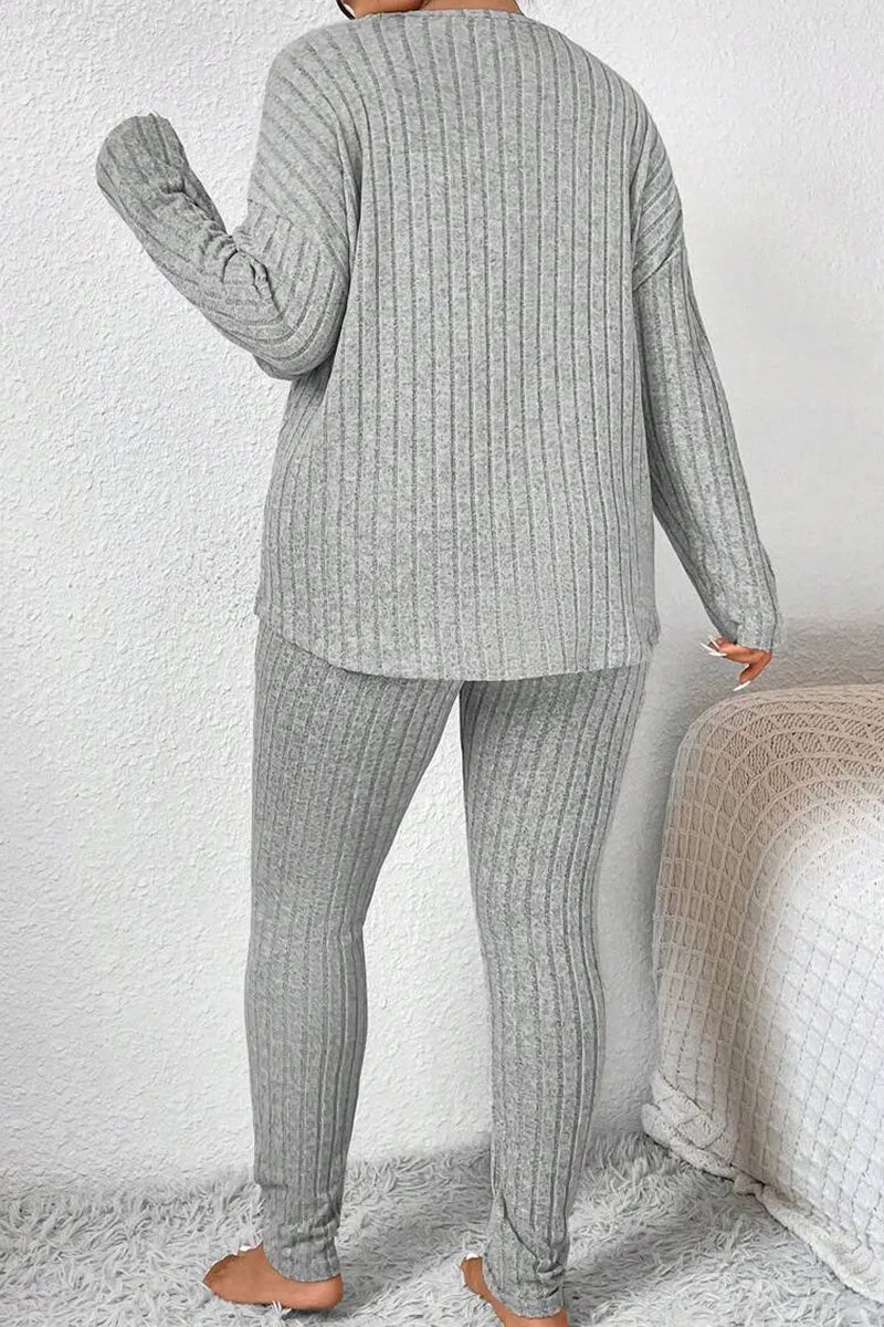 Body Confident Oversized Knit Two-Piece