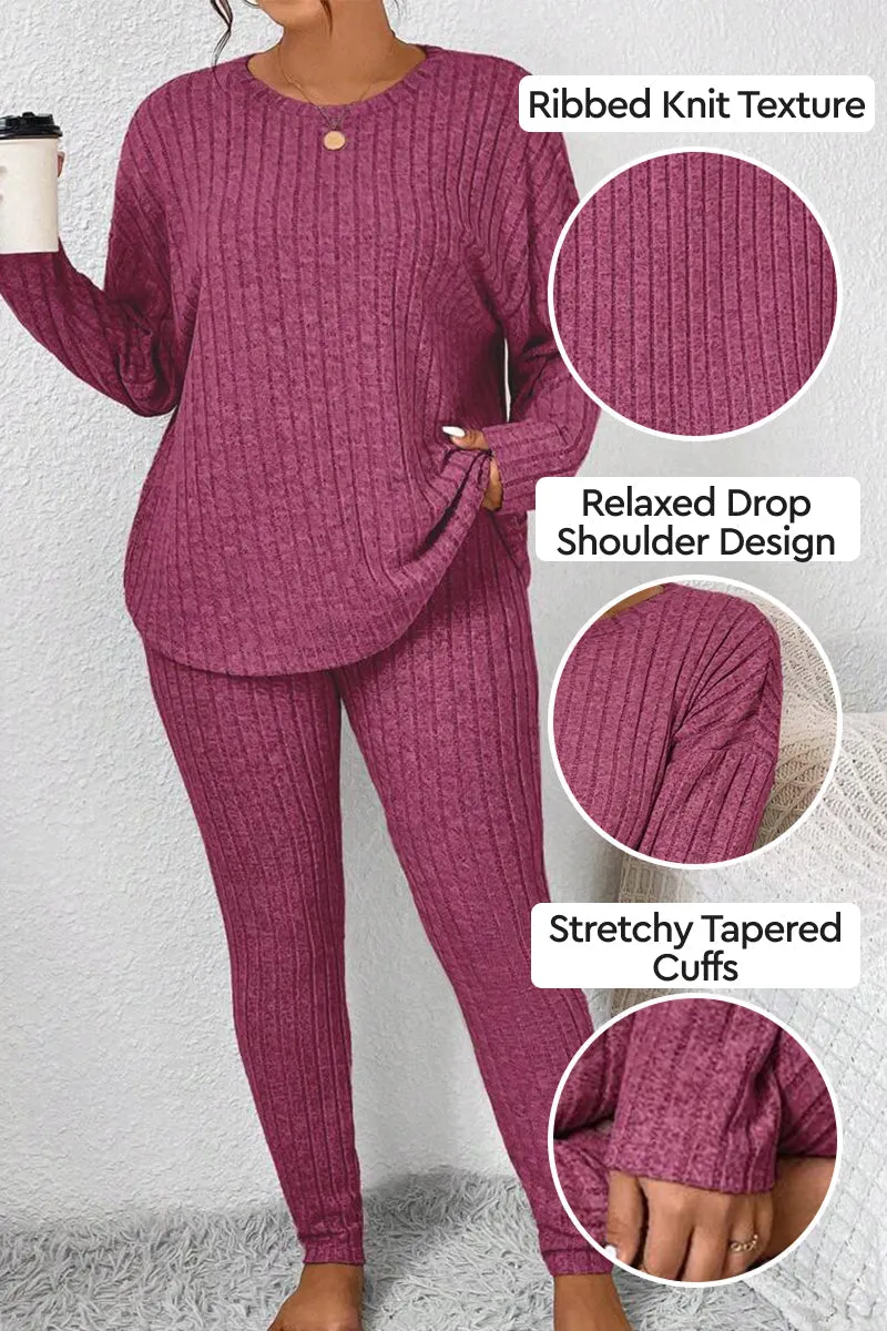 Body Confident Oversized Knit Two-Piece