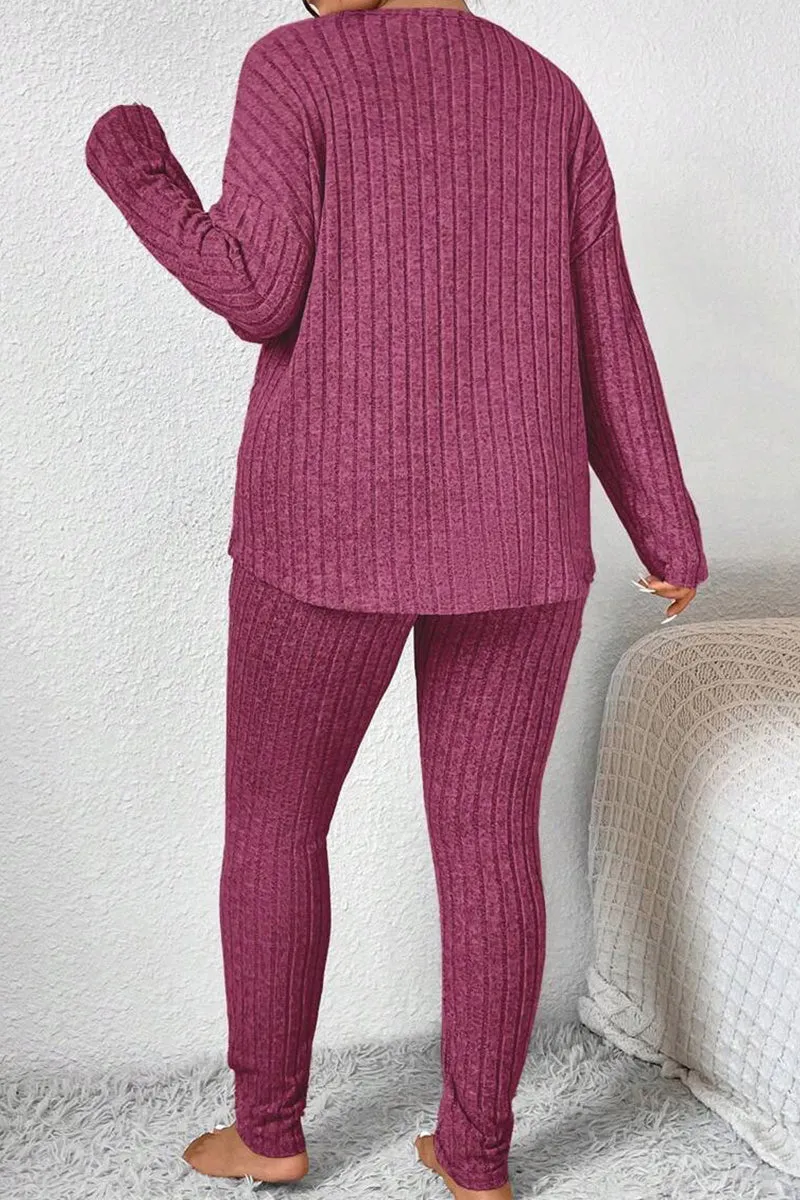Body Confident Oversized Knit Two-Piece