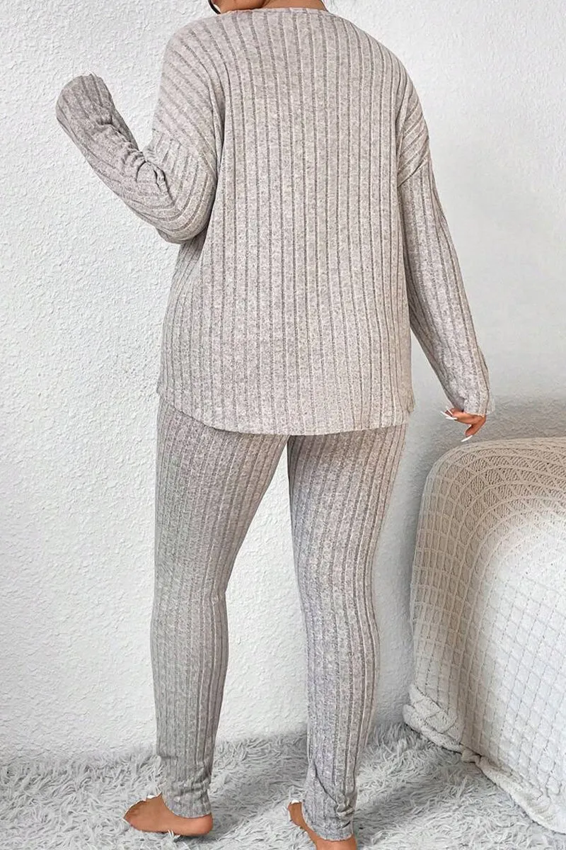 Body Confident Oversized Knit Two-Piece