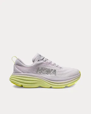 Bondi 8 Nimbus Cloud / Luminary Green Running Shoes