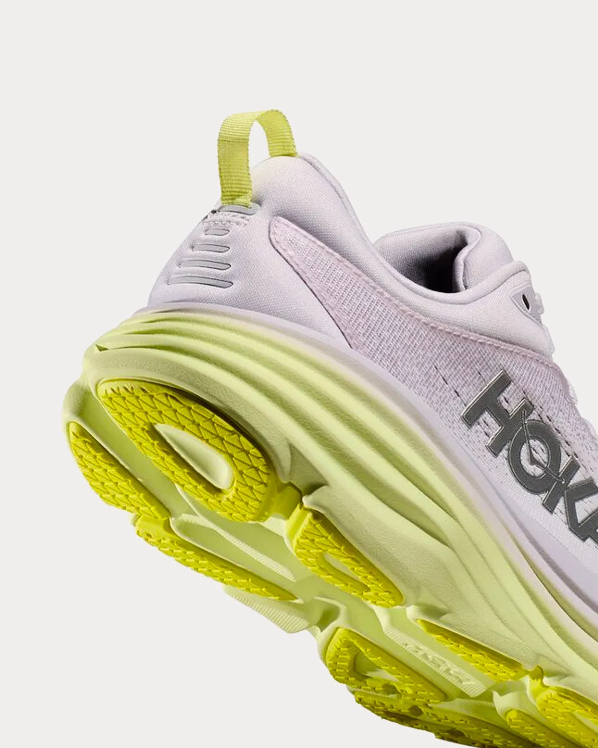 Bondi 8 Nimbus Cloud / Luminary Green Running Shoes