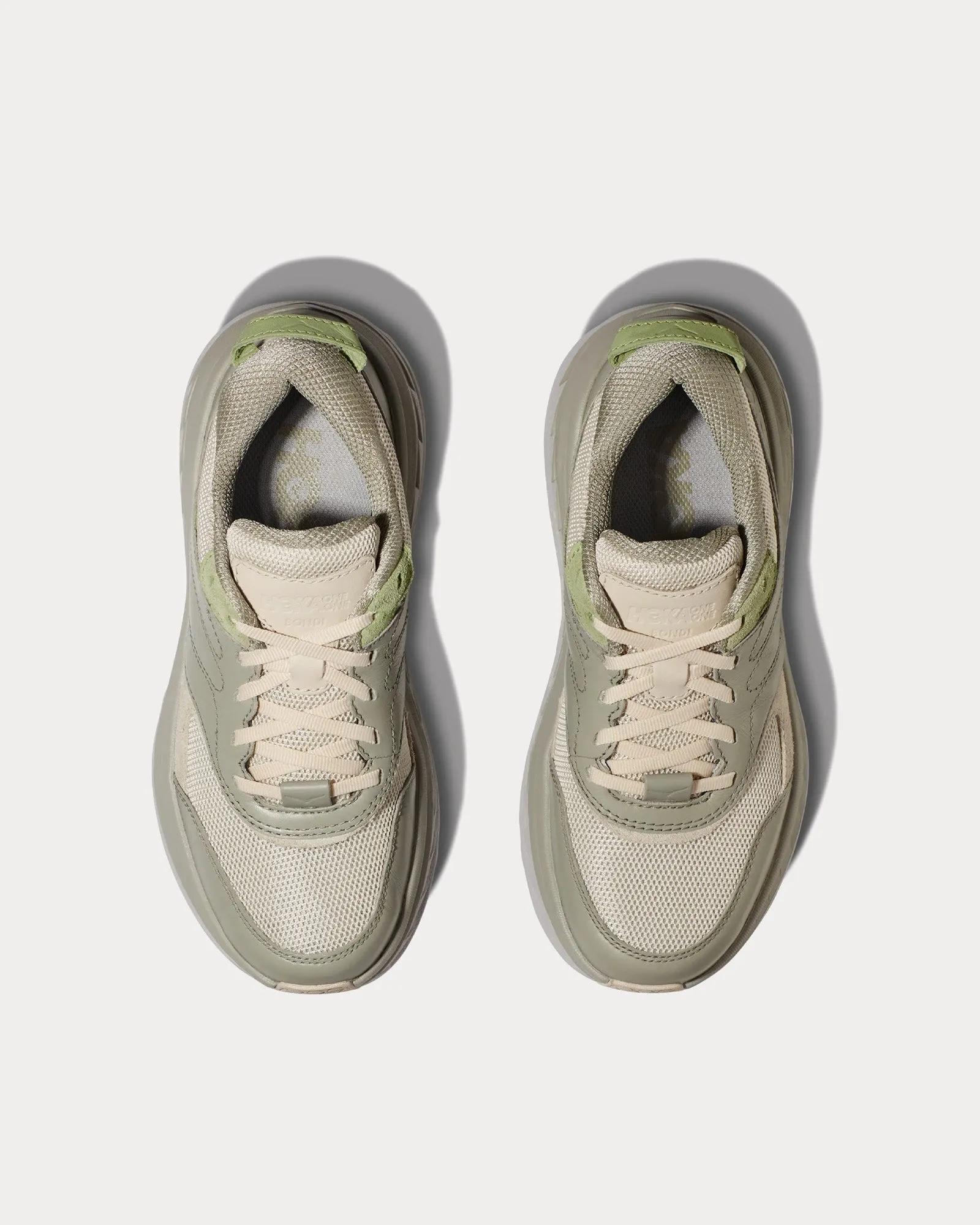 Bondi L Barley / Oat Milk Running Shoes