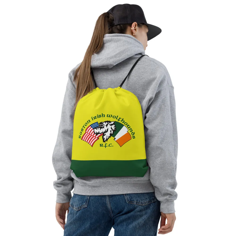 Boston Irish Wolfhounds YRFC Drawstring Bag