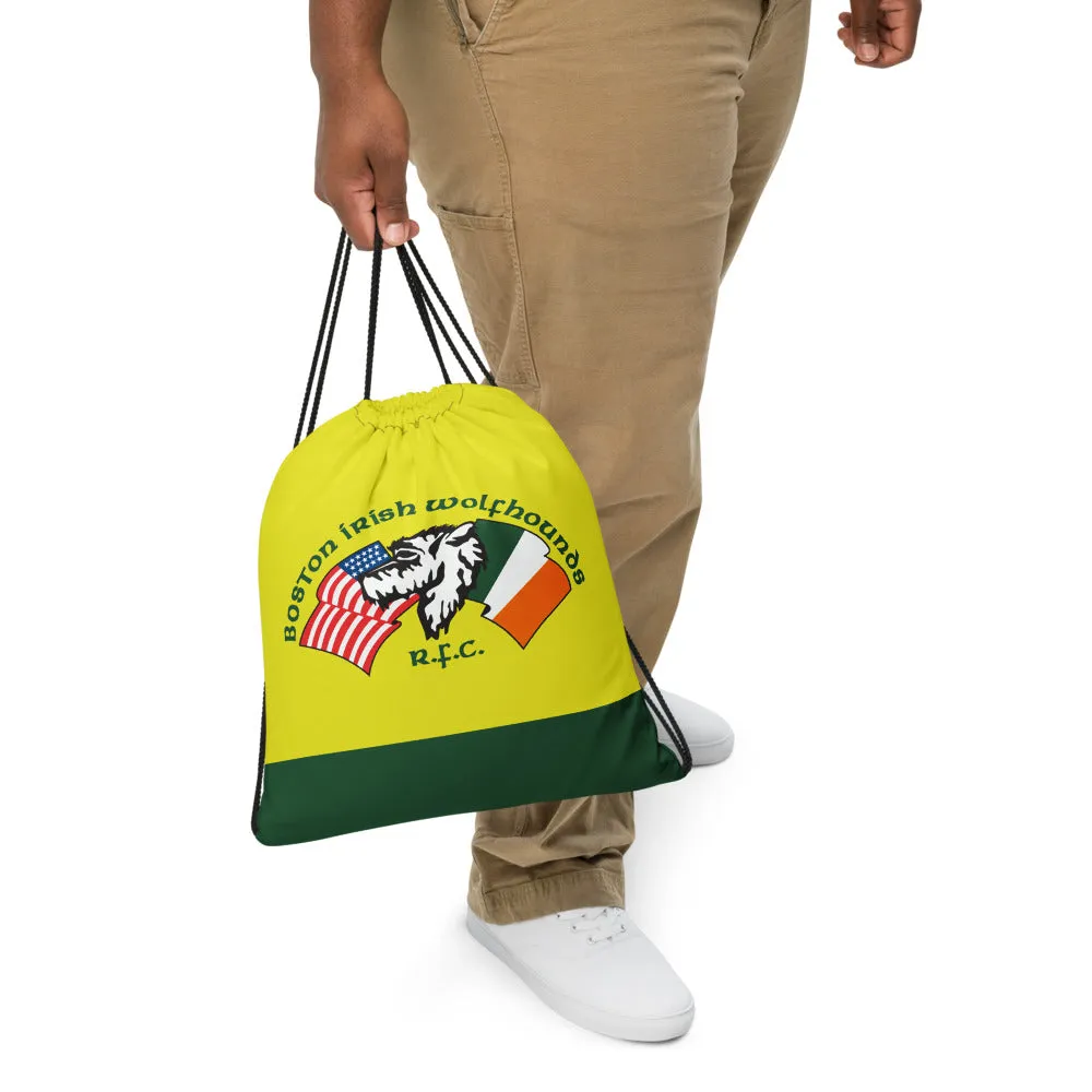 Boston Irish Wolfhounds YRFC Drawstring Bag