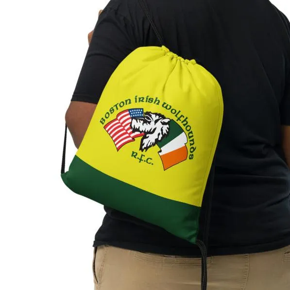 Boston Irish Wolfhounds YRFC Drawstring Bag