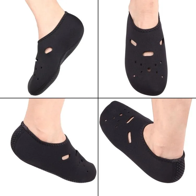 Breathable 3MM Anti-Slip Swimming and Diving Socks for Beach Activities - Size XS (33-34)