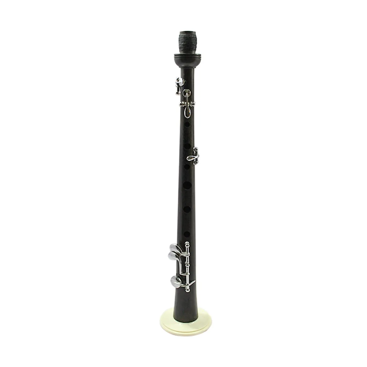 Brian Boru Ebony wood 5 Keys Pipe Chanter Imitation Ivory sole.
