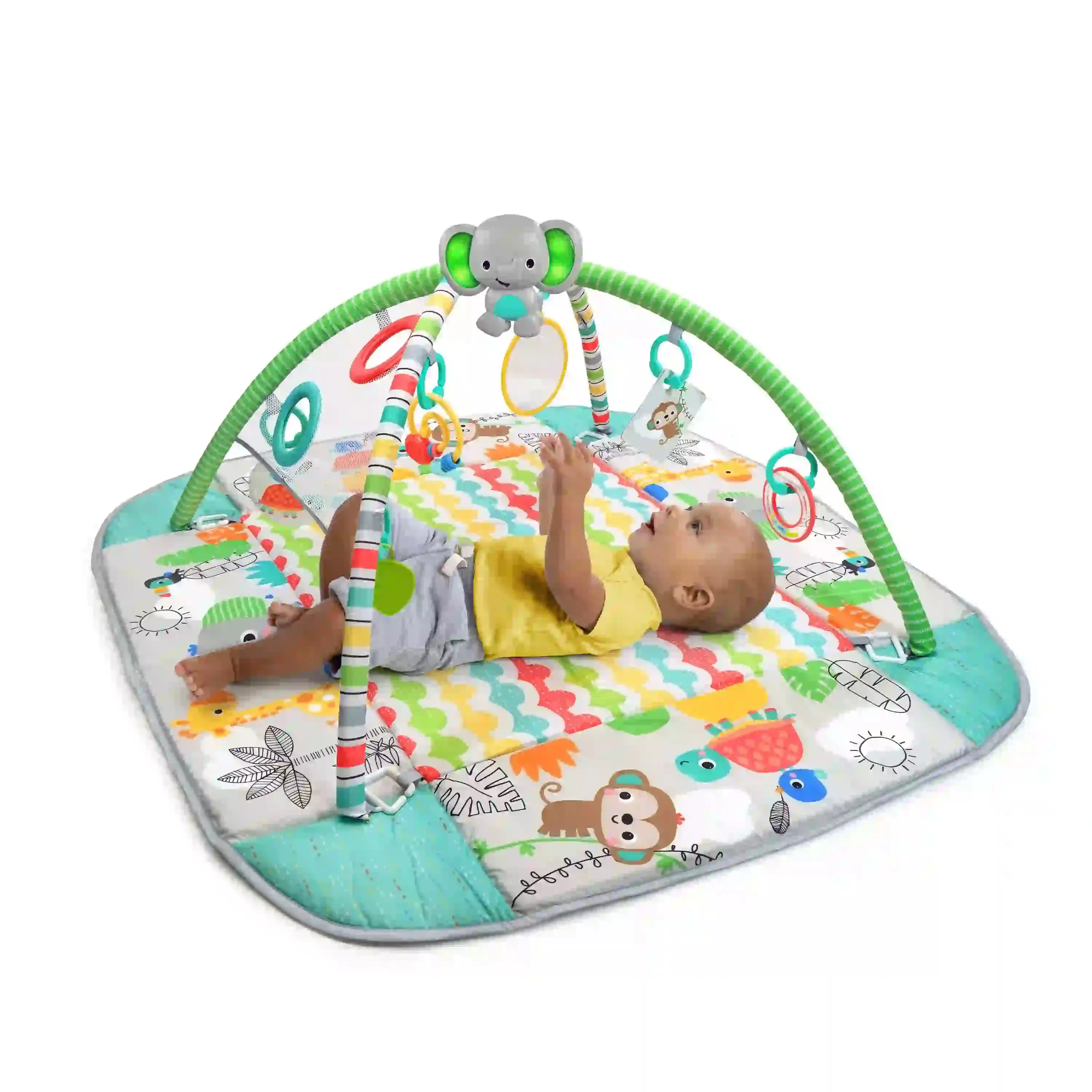 Bright Starts 5-In-1 Your Way Ball Play Activity Gym & Ball Pit - Tropical