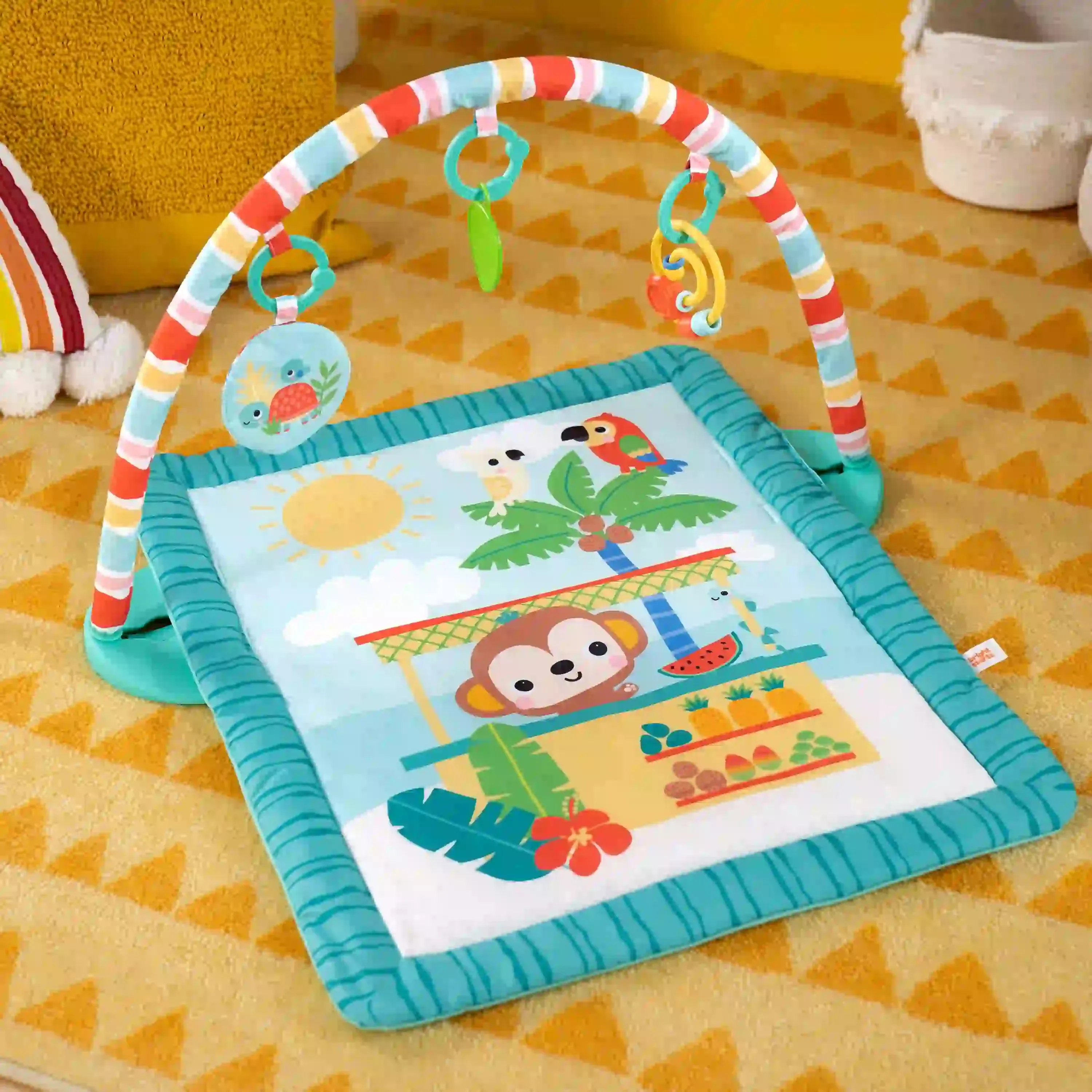 Bright Starts Tiki Toy Bar Activity Gym