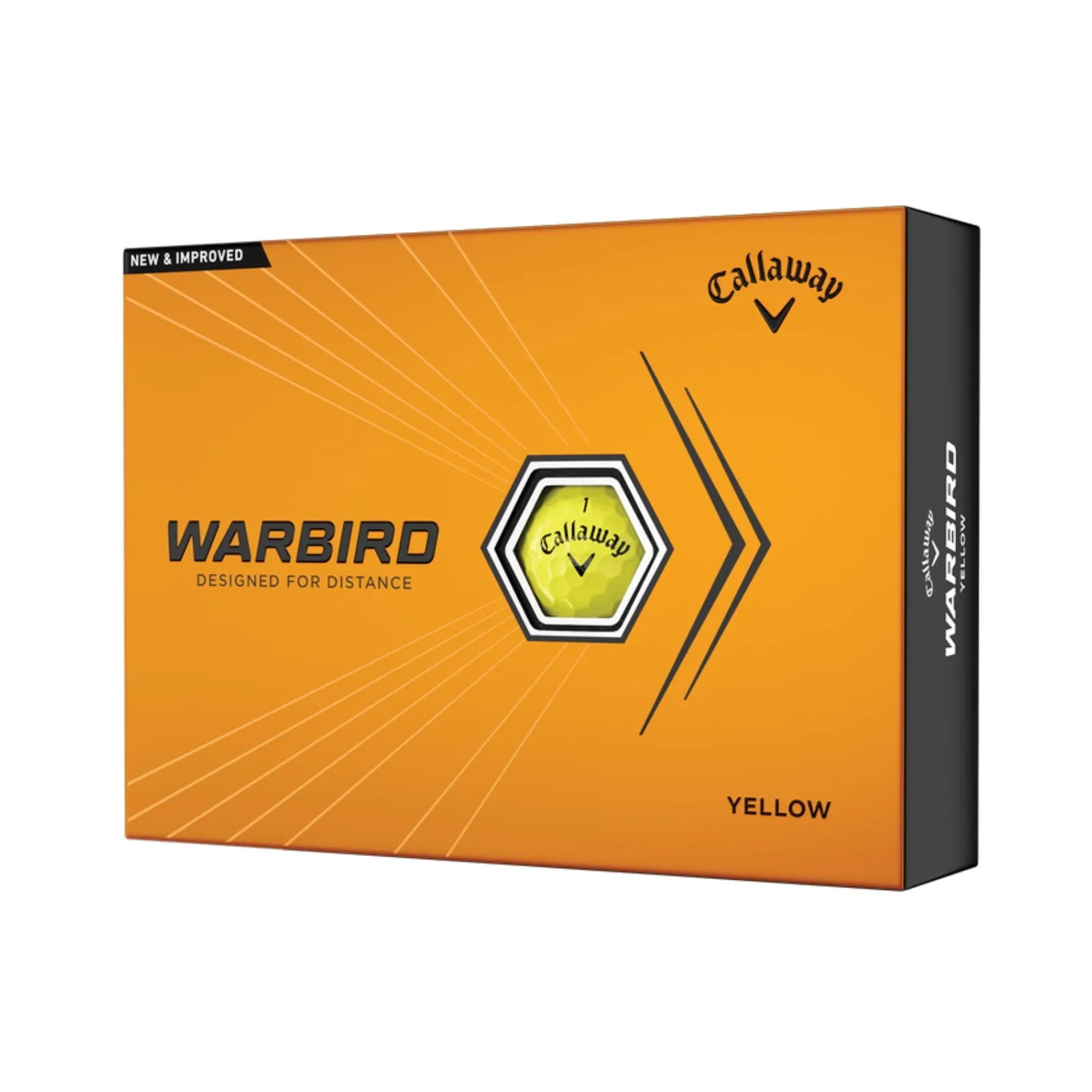 Callaway Golf 2023 Warbird Golf Ball-White 12pk