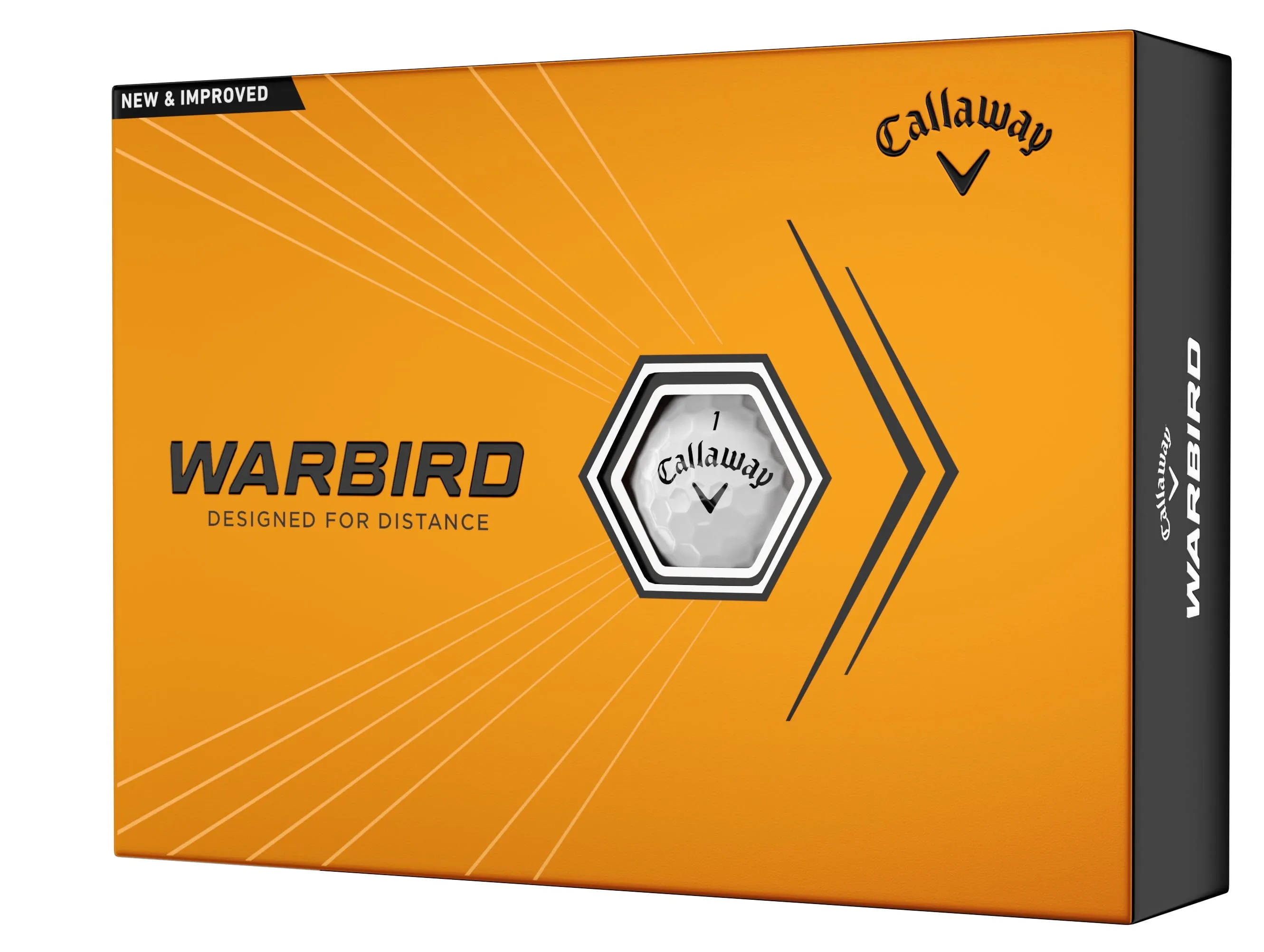Callaway Golf 2023 Warbird Golf Ball-White 12pk