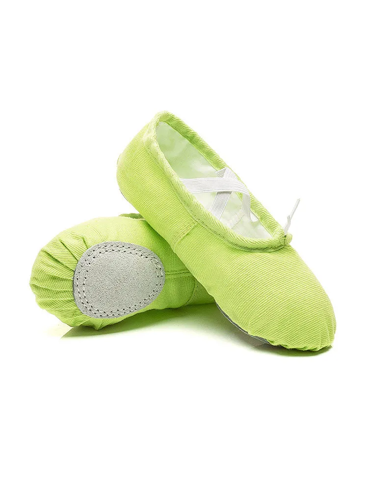 Canvas Ballet Dance Shoes Soft Sole Practice Cat Claw Shoes