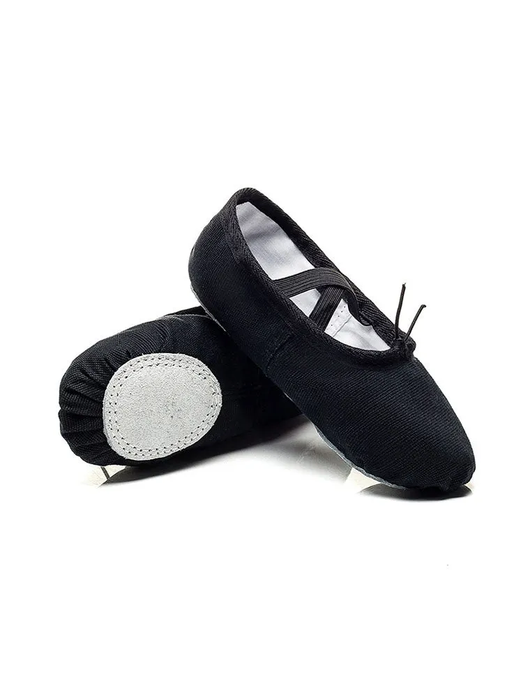 Canvas Ballet Dance Shoes Soft Sole Practice Cat Claw Shoes