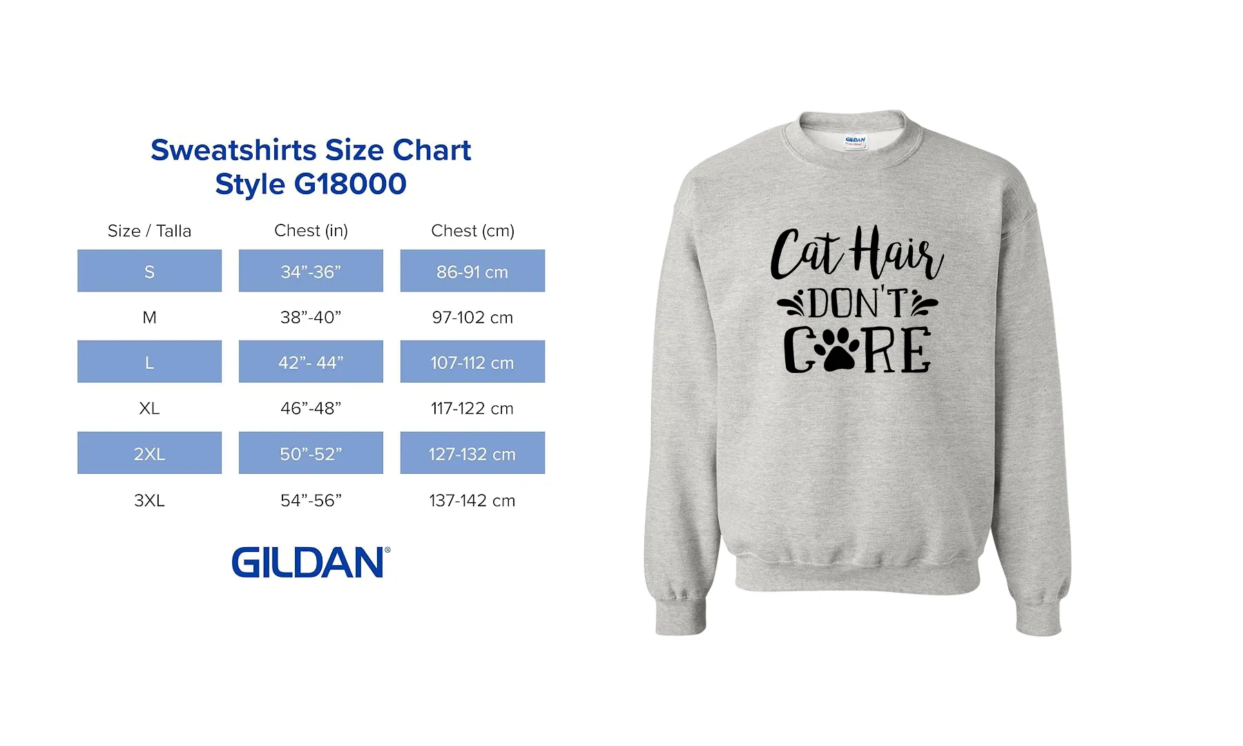 Cat Hair Don't Care Women's 3 Piece Pajama Set - In 3 Color Choices