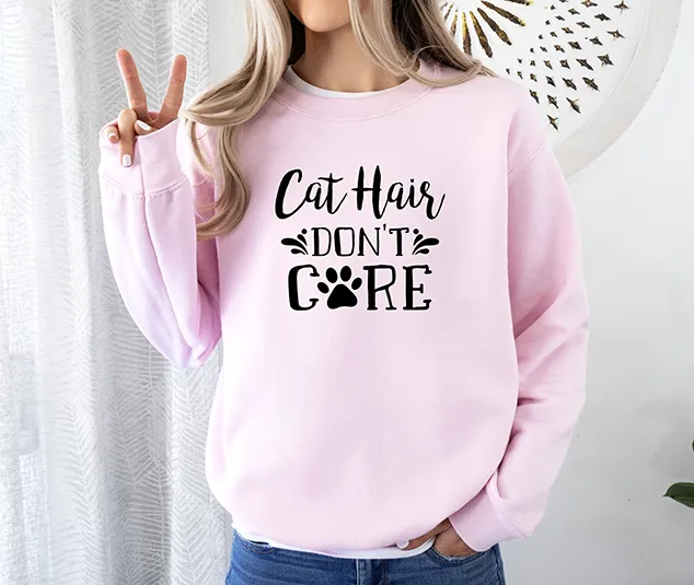 Cat Hair Don't Care Women's 3 Piece Pajama Set - In 3 Color Choices